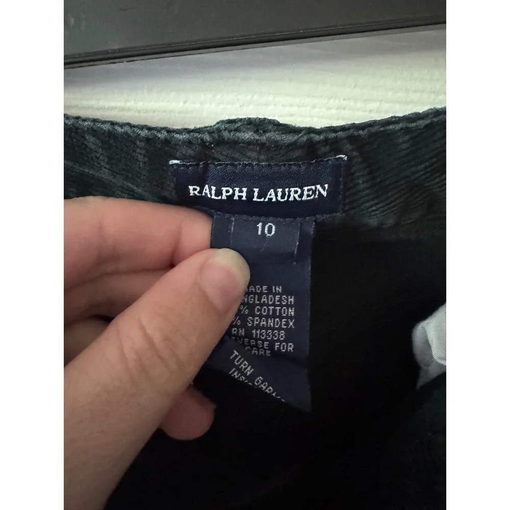 Ralph Lauren Girls Corduroy Pants‎ Size 10